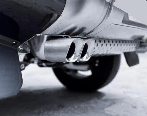 3PC Tip Pipes for Land Rover for Defender 20-22 Cover Trim Rear Tail Exhaust Muffler