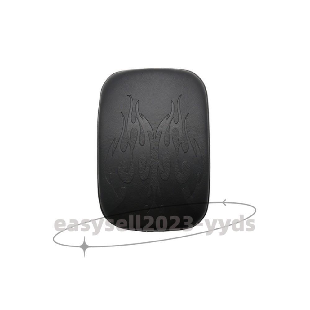 Universal 8 Suction Cup Pillion Passenger Pad for Seat for Harley Chooper Bobber