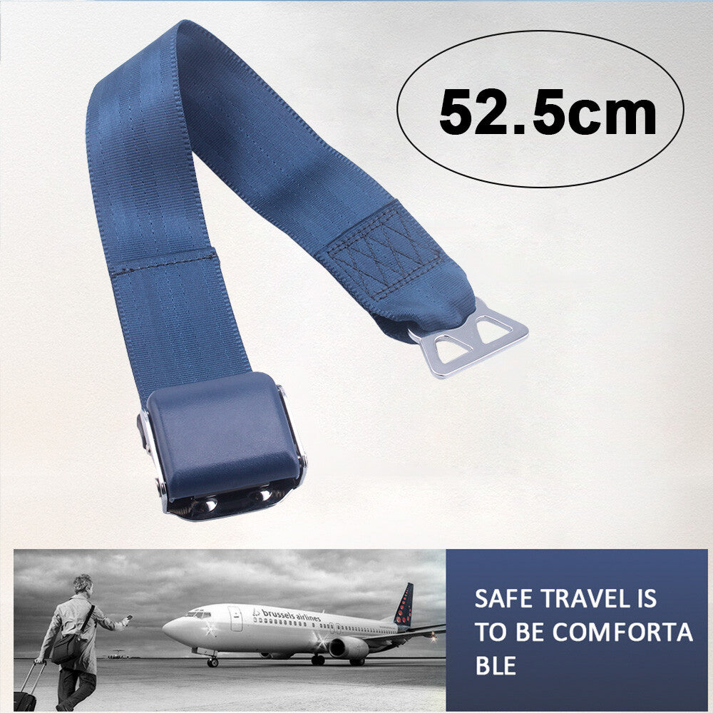 Airplane Belt Extension for Southwest Airplanes Type B FAA Compliant Blue Q