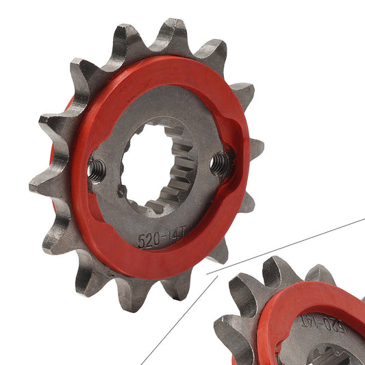 520 Chain Pitch 14T Front Drive Gear Sprocket Wheel for Kawasaki ZX-4R ZX-4RR Q