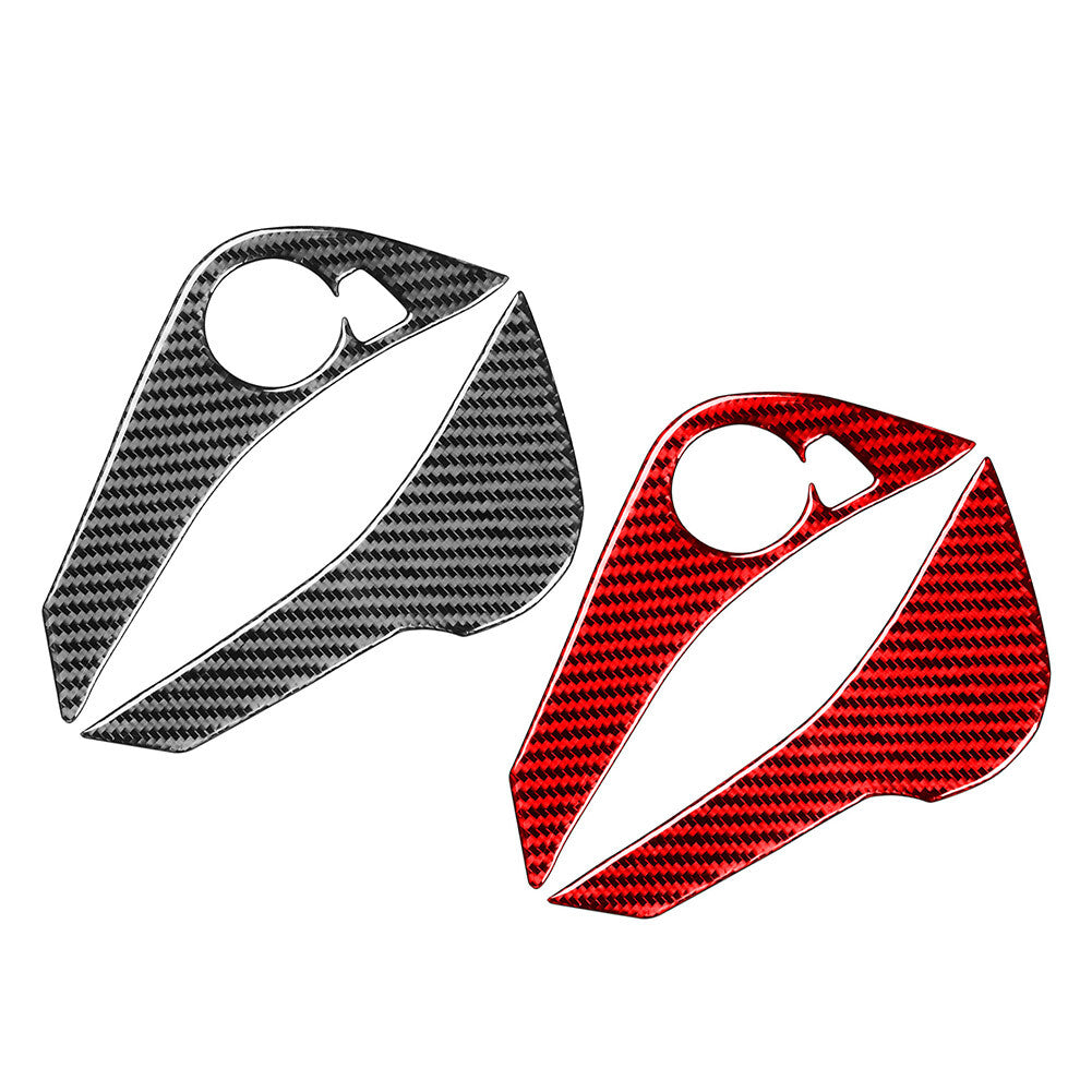 Carbon Fiber Steering Wheel Button Cover Fit for Honda Accord 2013-2017 14 15