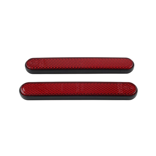 2Pcs Universal Front Rear Fork Leg Reflective Reflector Sticker for Harley Q
