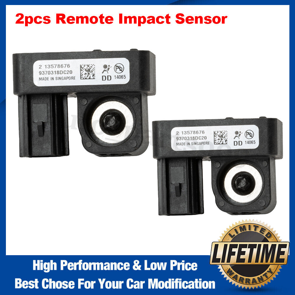2 front impact sensors, model 13578676, suitable for 2014-2019 Silverado for Sierra Tahoe for Yukon 8390. n