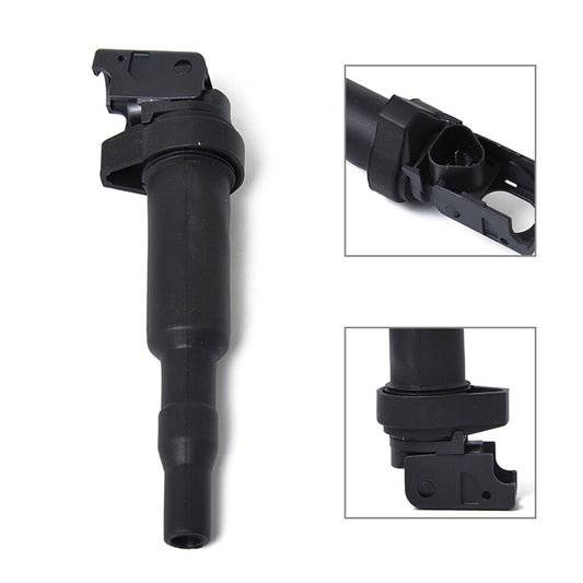 for BMW 1x Ignition Coil Updated W/ Connector Boot 0221504470 12138616153 Q