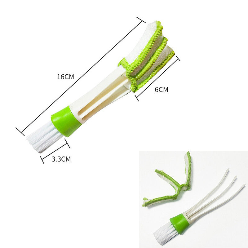 3-Pack Car Cleaning Brushes, Air Conditioning Ventilation Blinds Cleaner - n