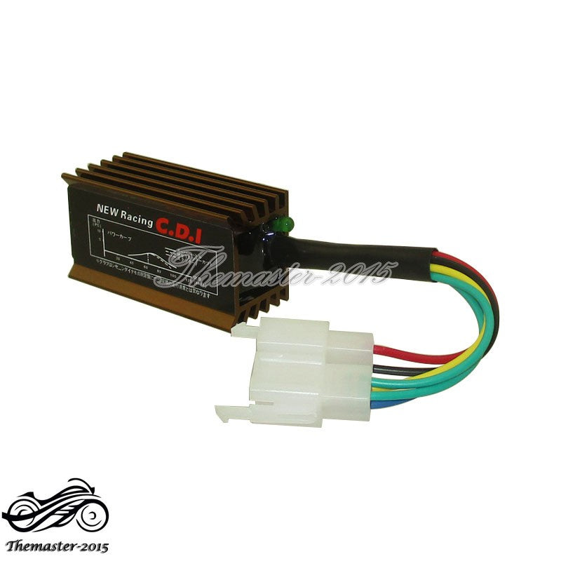 6 Pin Race AC CDI For Pit Dirt Bike ATV Quads Go Karts Motor Bikes Motorcycle Q