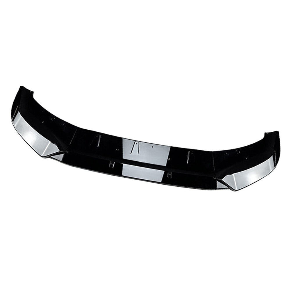 for BMW X1 U11 M Sport 2023-2024 Front Bumper Lip Spoiler Body Kit Glossy Black