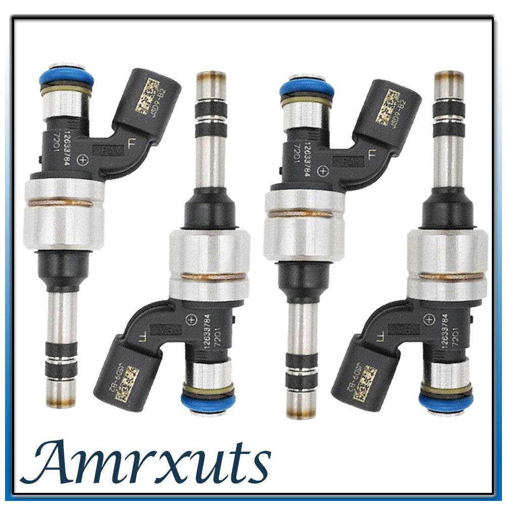 4-piece fuel injector 12633784 for Buick Regal and Equinox for GMC Terrain 2011-17 2.4L n
