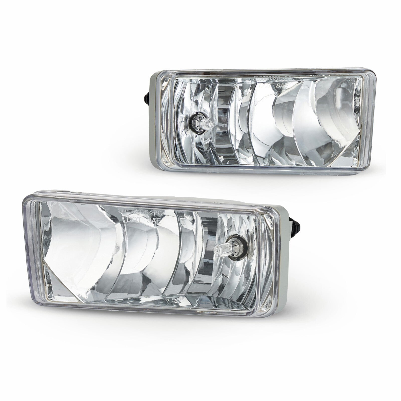 Fit For 2008 - 2014 for Silverado Clear Lens 1 Pair Front Bumper Fog Light - v