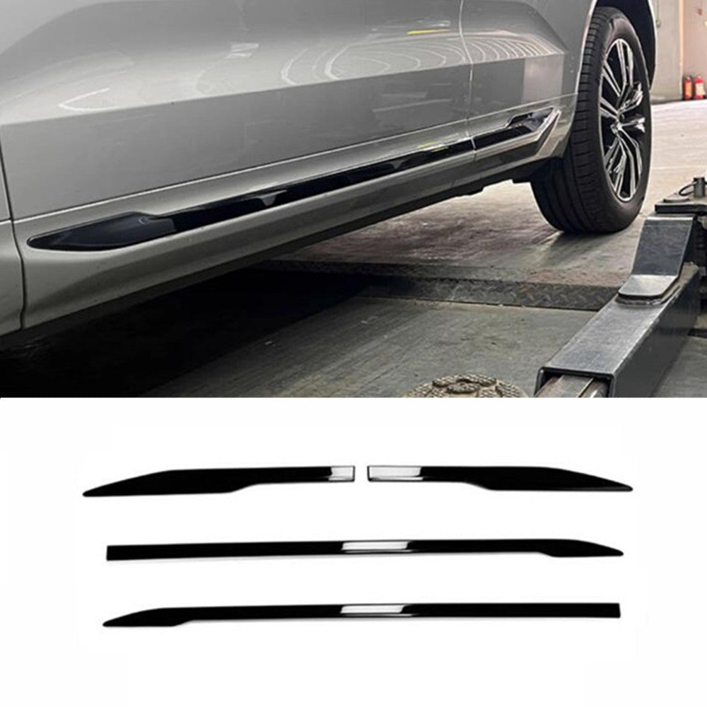 for Volvo XC60 18-2024 Black Stainless Body Side Door Mouldings Trim Accessories n