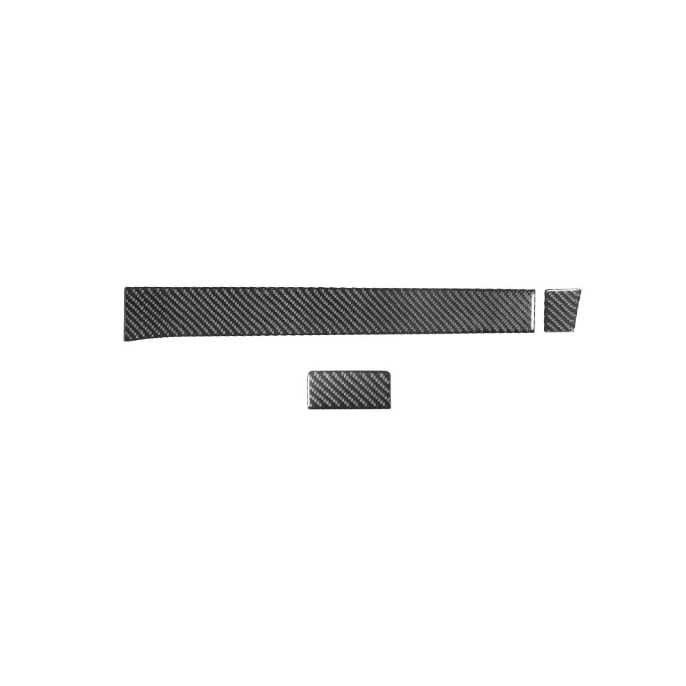 8p is suitable for Highlander 2020-2023 black inner steering wheel button sticker decoration- v