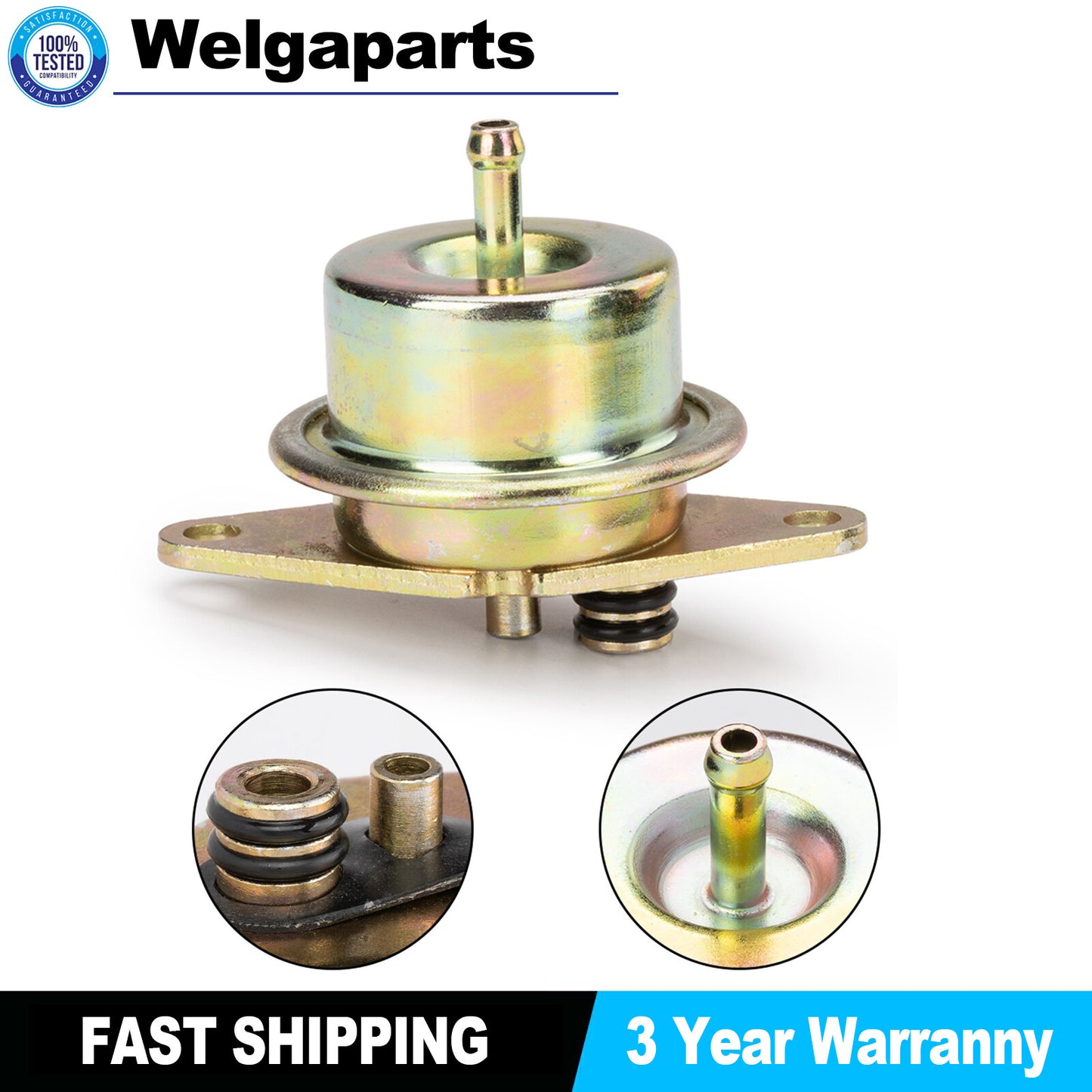 Fuel Pressure Regulator PR162 Fit For 88-99 F-150 F53 for Ford for Mercury for Mazda for Lincoln