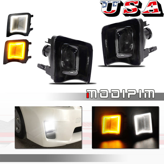 2010 - 2011 for Prius Smoked Lens Passenger + Driver Side Turn Signal - v