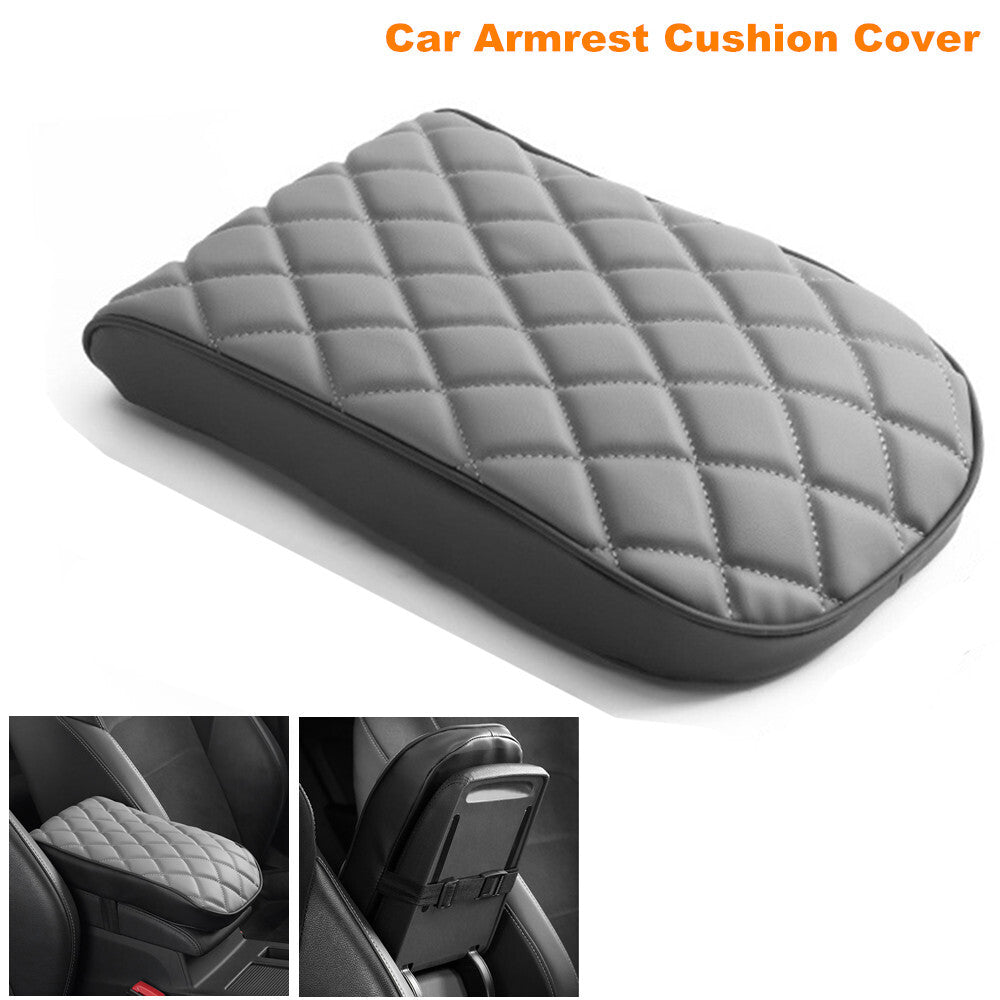 Car armrest cushion cover, car center console box mat, protective memory foam - n