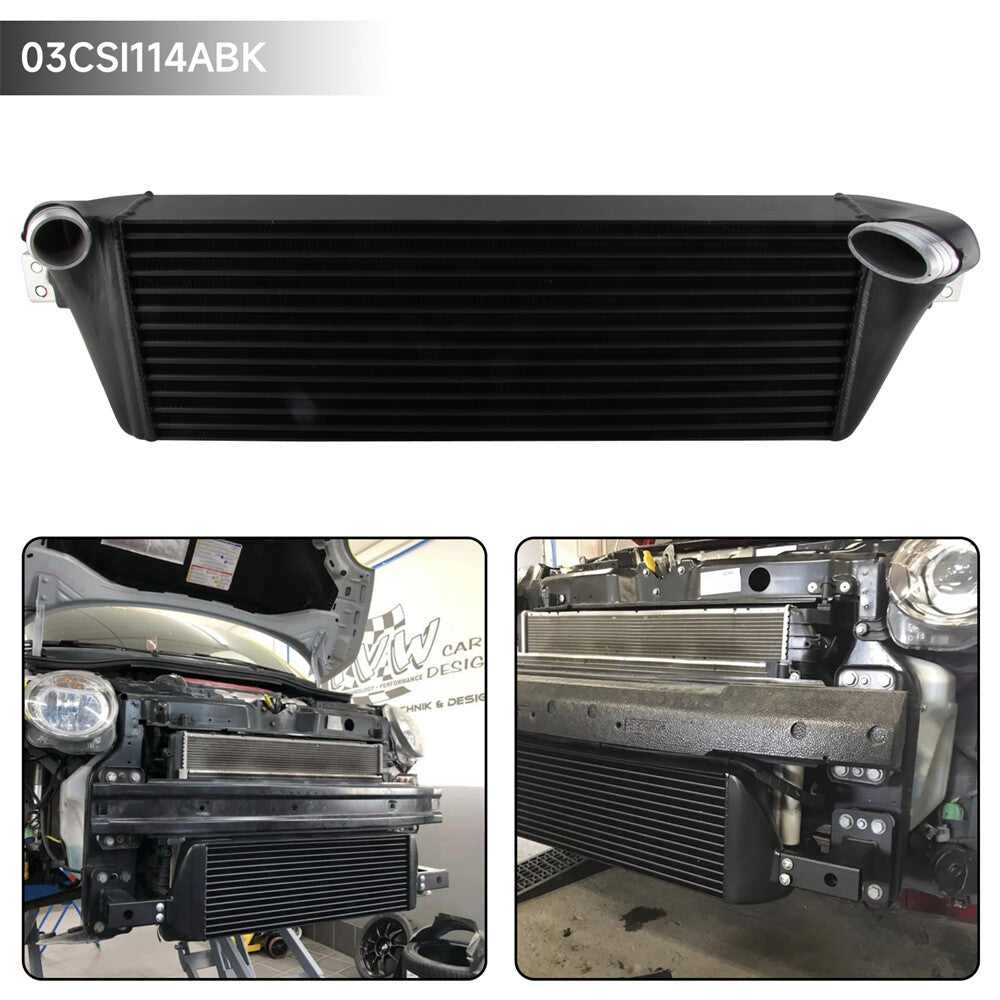 Competition Intercooler for Fiat 500 for Abarth 1.4 Turbo 99 KW/135 PS 2008+ Black