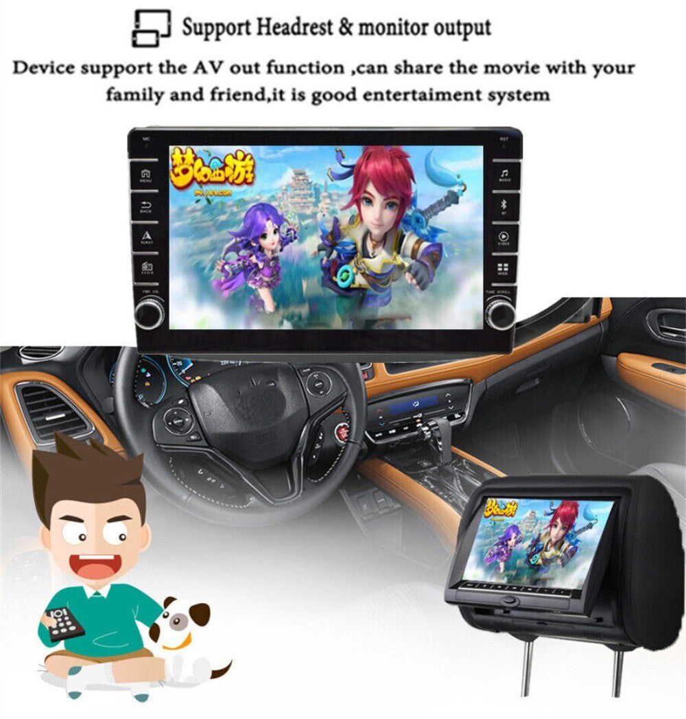 Android 8.1 Radio Car Stereo Touch Screen 1Din MP5-Player GPS WiFi BT/FM/Aux USB n