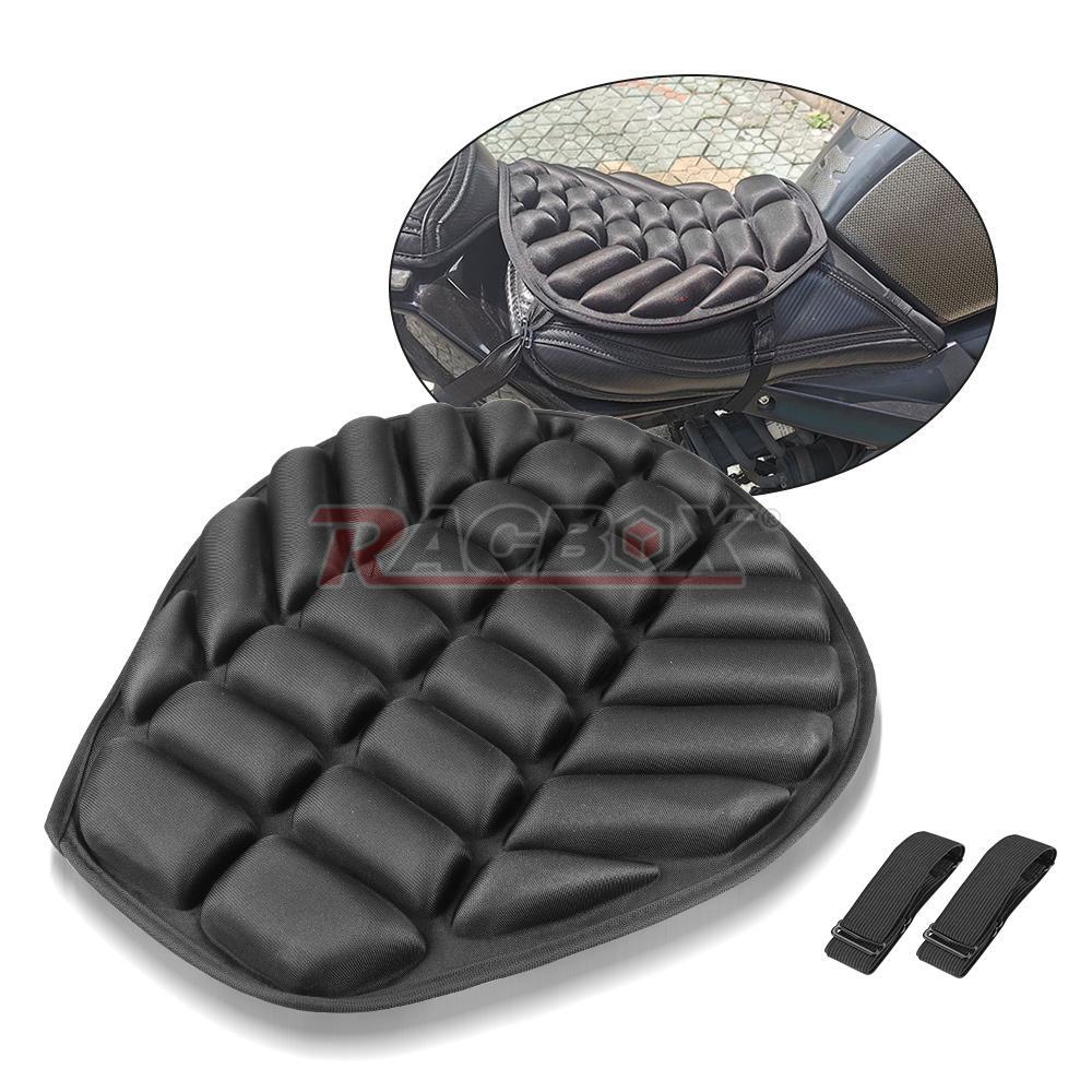 Motorcycle for Seat Air Pad Comfort Gel Cushion Cover Pillow Universal Motorbike US