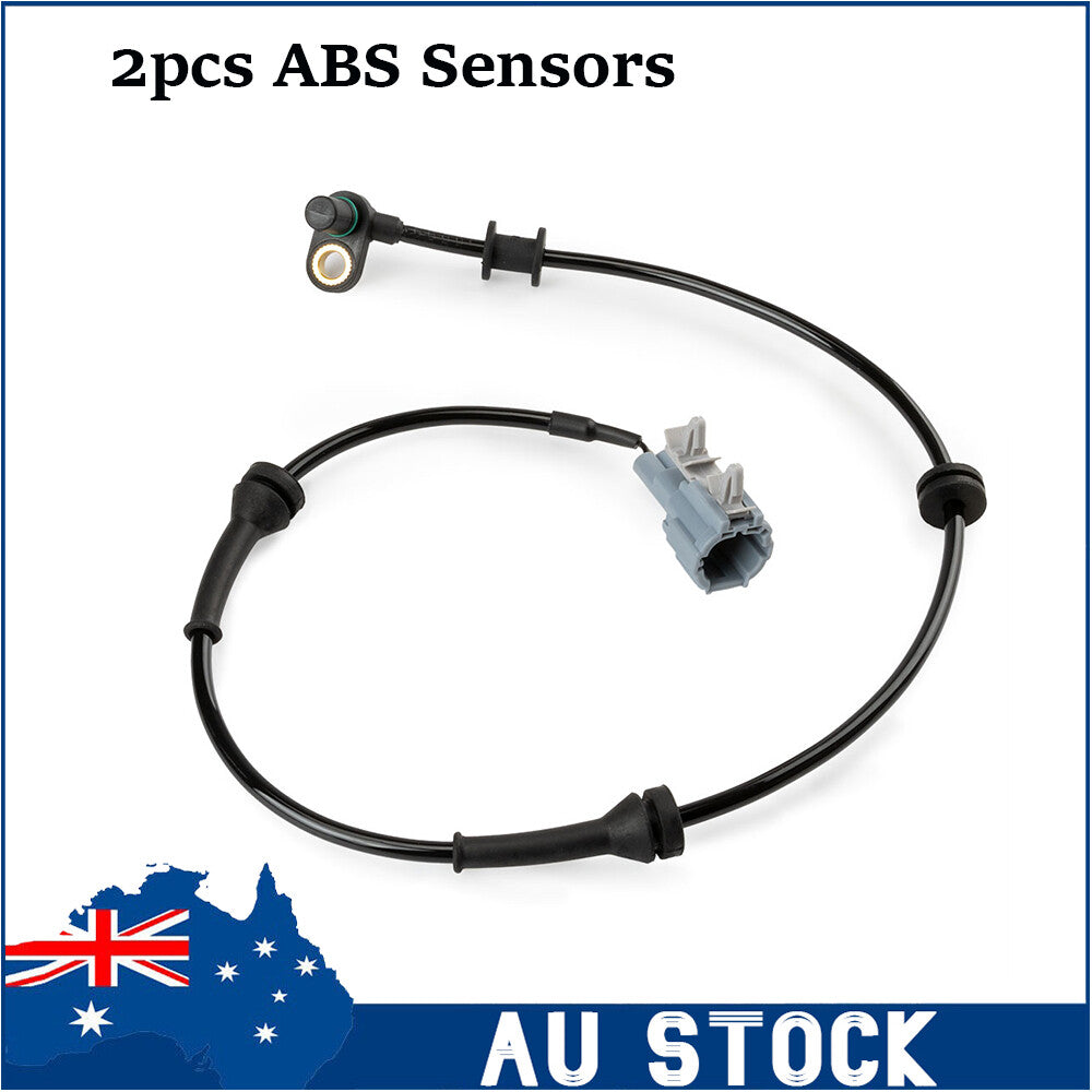 2X Left+Right ABS Sensors for Nissan Navara D40 Pathfinder R51 2005-2014 Front Q