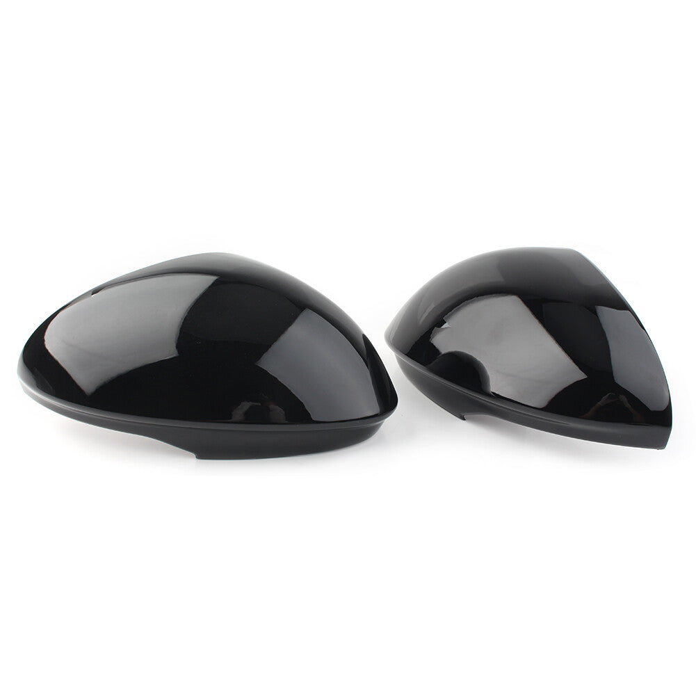 Piano Black Car Side Rearview Mirror Cover Caps Fit for Alfa Romeo Giulia 2017-2024