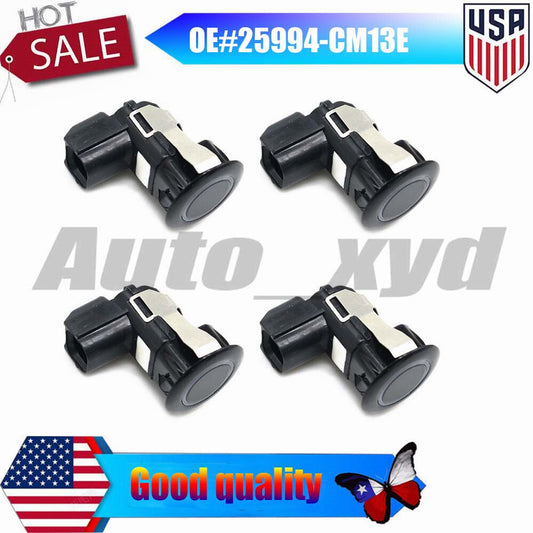 4x 25994-CM13E PDC Parking Sensor New for Infiniti EX35 FX35 FX37 FX50 G25 XYD Q