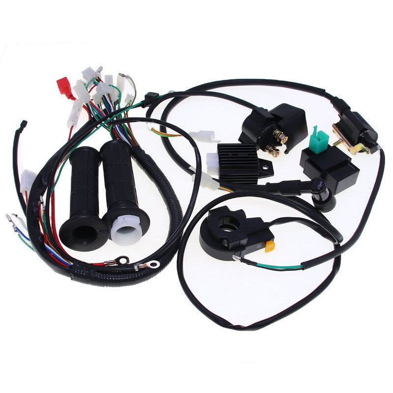 110CC-125CC Motorcycle Off-Road Bicycle All-Terrain Vehicle Starter Engine Wiring Harness Assembly - n