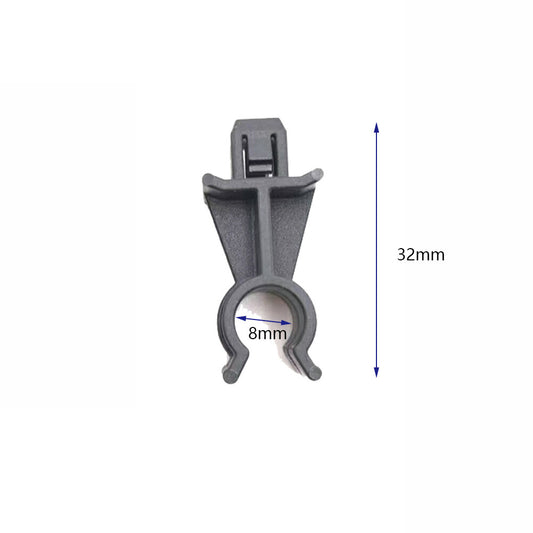2 Car Hood Prop Rod Support Clamp Grommet Clips for Nissan