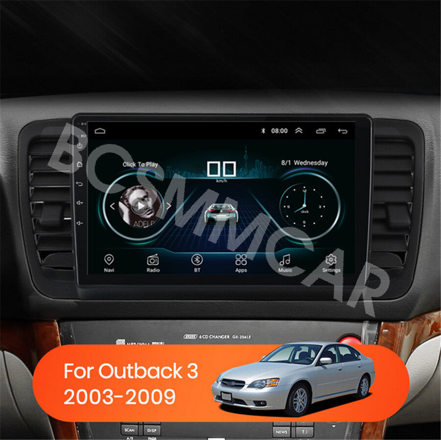 Fit For 2003-2009 for Subaru Legacy Outback Car Stereo Radio 9in Touch Screen Camera