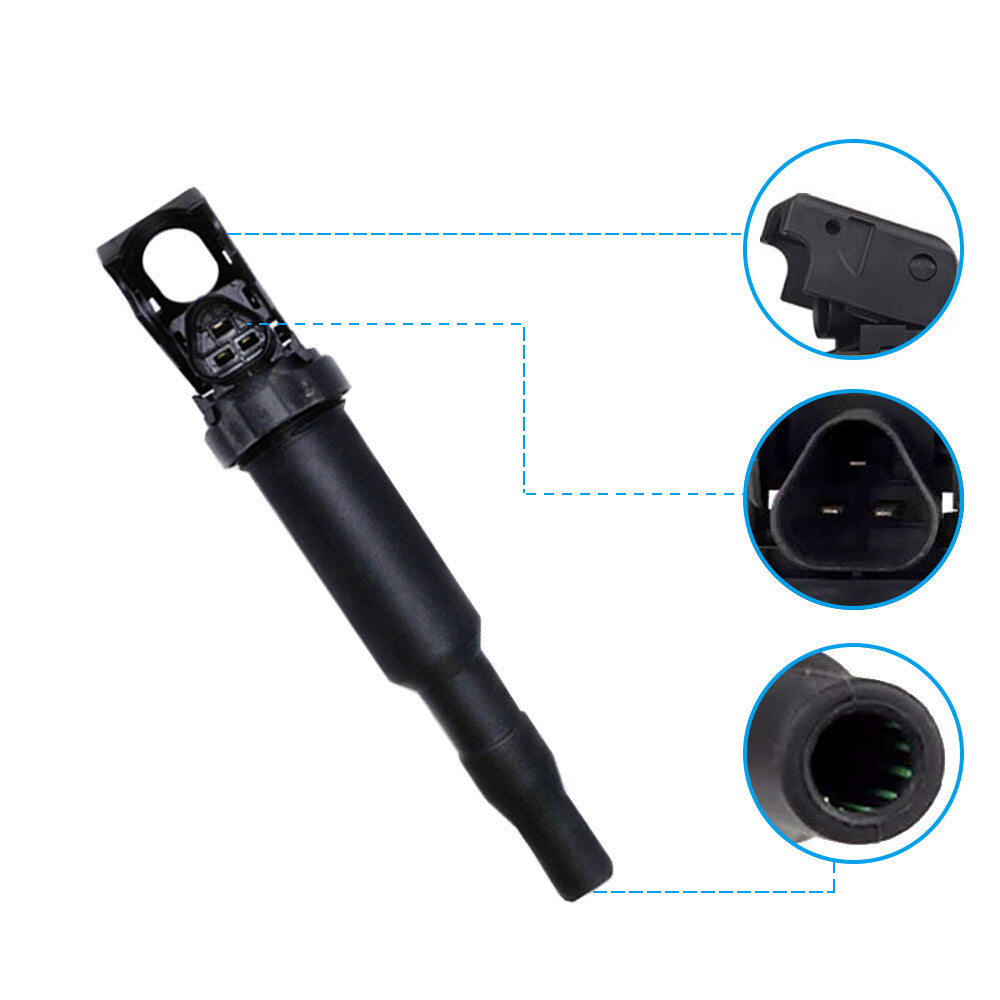 8 Ignition Coils 12138657273 for BMW 135i, 335i, 335is, 335xi, 535i, 550i, 650i, 740i