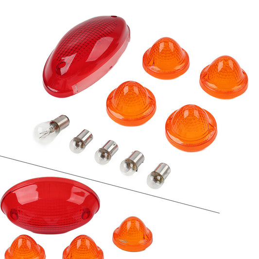 Turn Signals Cover Tail Light Lens fits For T100 Scrambler Speedmaster Roadster