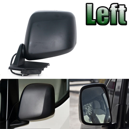 Left For NV200 2010-2018 3Pins Exterior Side Mirror Assembly+Frame Glass v