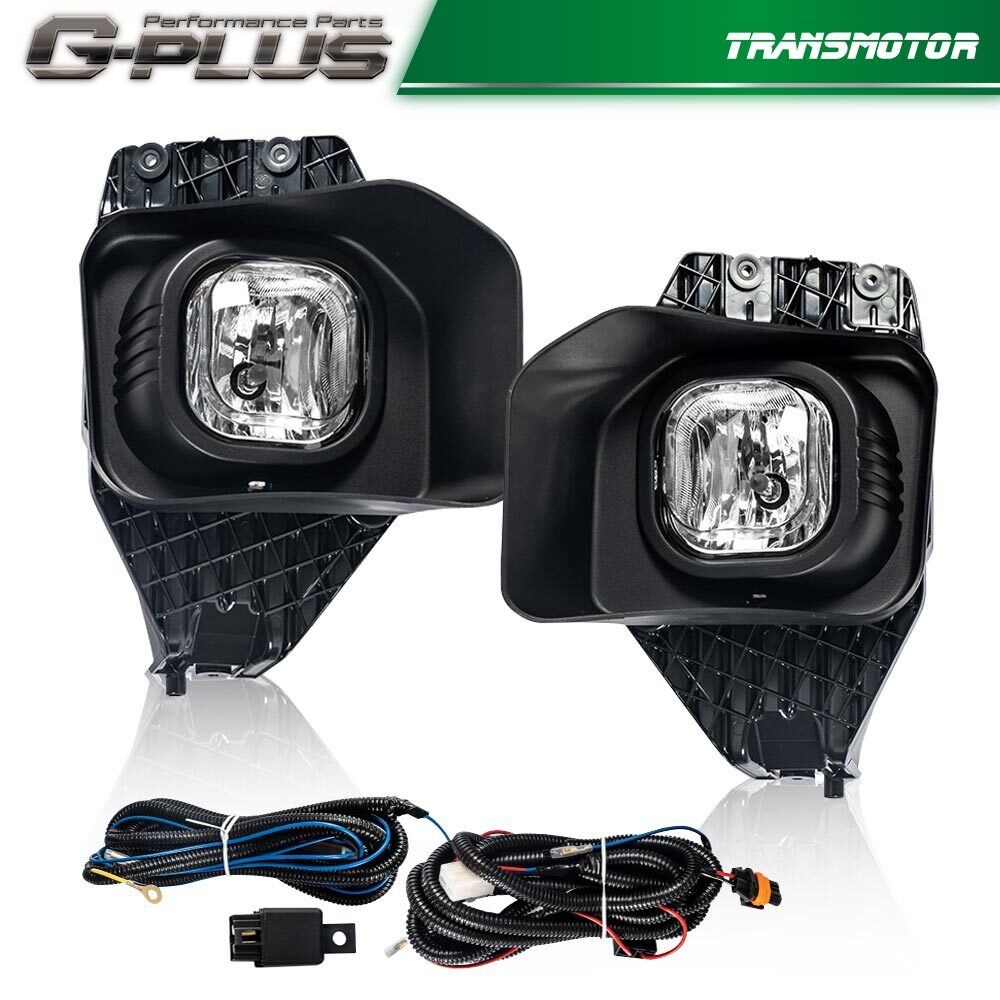 Fits 2011 - 2016 for F250 - F550 Super Driving Fog Light + Wiring + Bezel - v