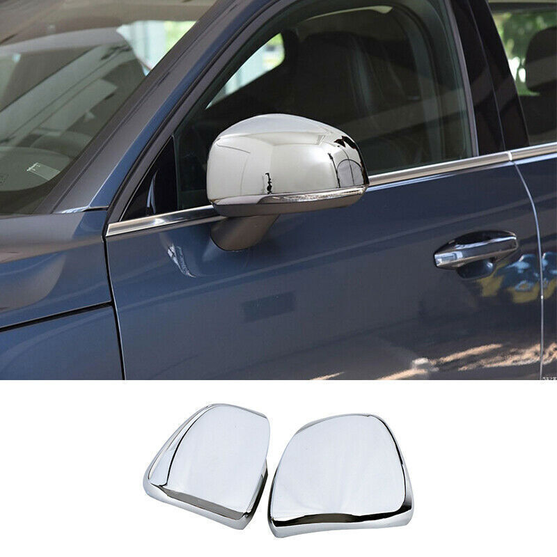 for Volvo XC40 2018-2021 ABS Chrome Car Exterior Rear View Mirror Cover Trim 2PC