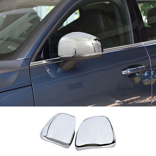 for Volvo XC40 2018-2021 ABS Chrome Car Exterior Rear View Mirror Cover Trim 2PC