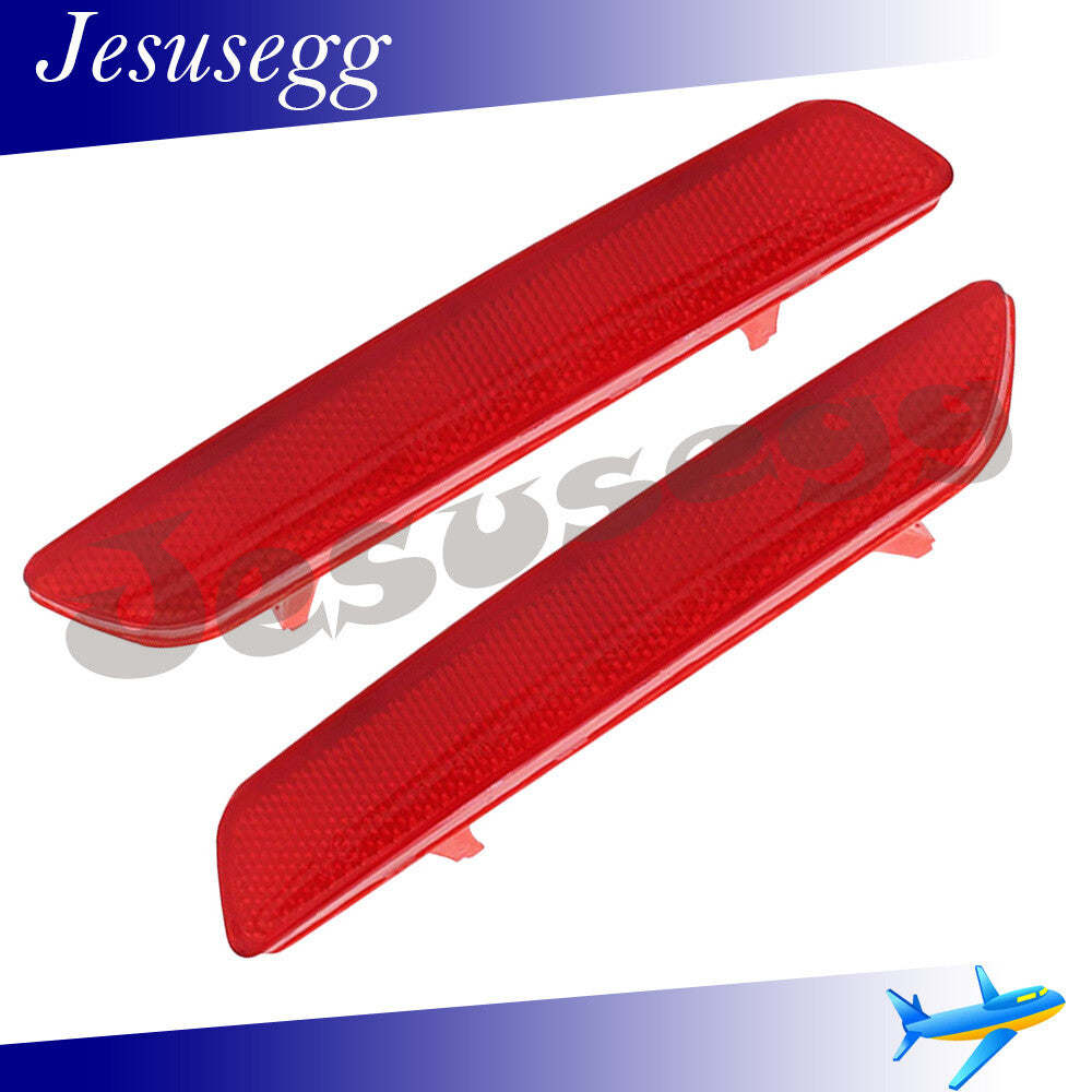 2pcs Fit for 2010 2011 for HONDA for CR-V LeftRight Side Rear Bumper Reflector Light Q