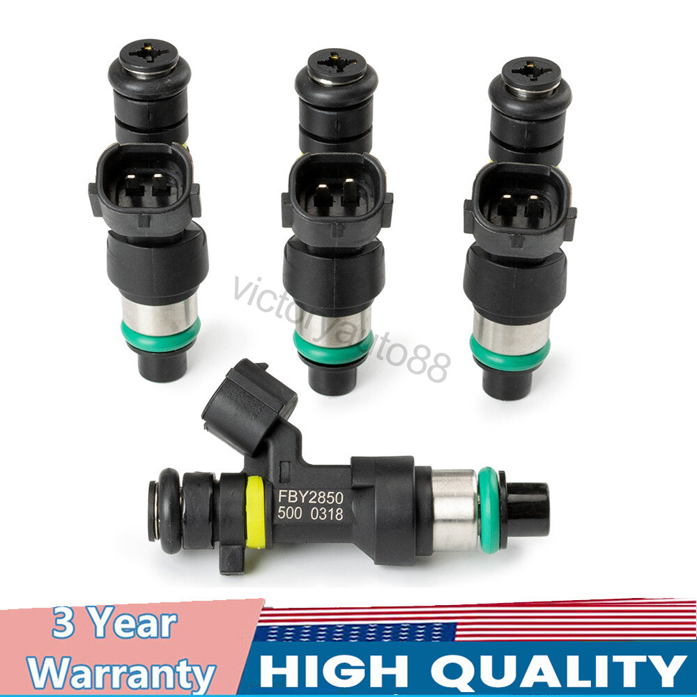 4-piece fuel injector pack suitable for Nissan Cube Versa Sentra 1.8L 2.0L 2007-2014 16600EN200