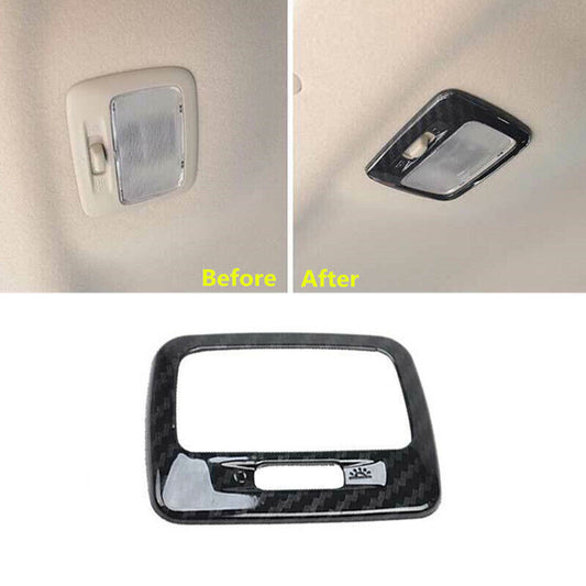 Carbon Fiber Rear Reading Light Cover for Mitsubishi Pajero Montero 2009-2021