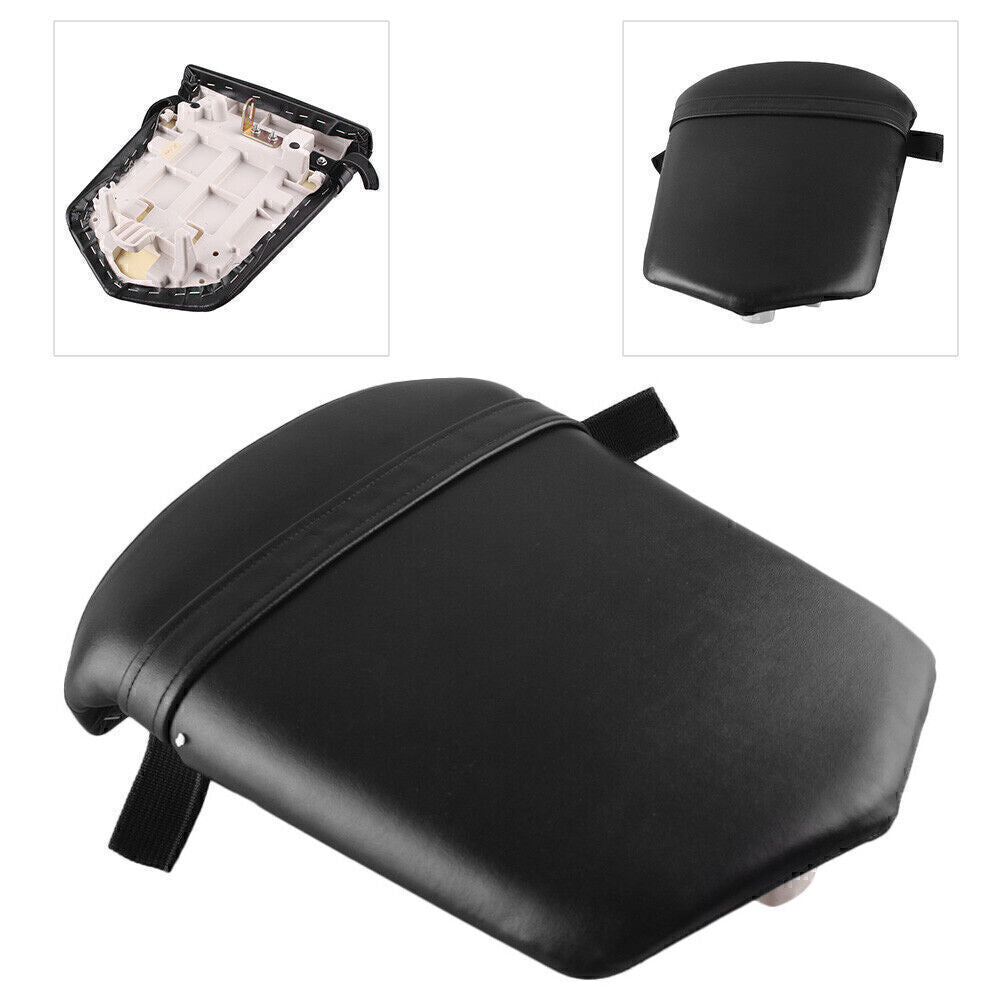 Rear Back Passenger for Seat Pillion Cushion Pad for Yamaha YZF R1 2000 2001 Black Q