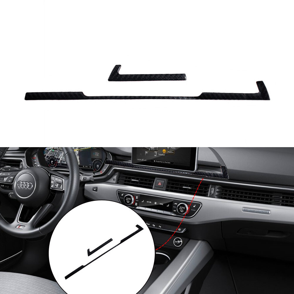 Carbon Fiber Navigation Panel TypeA Cover Trim For M-class 2006-11 v