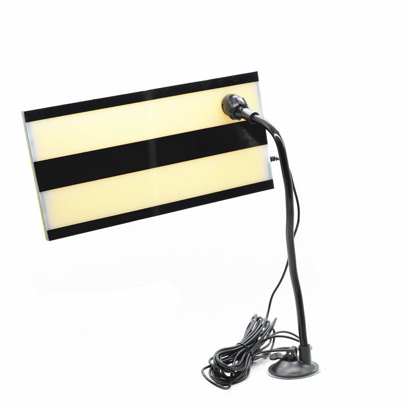 Car Body Dent Pit Detect Paintless Repair LED Reflector Line Board Hail Tool