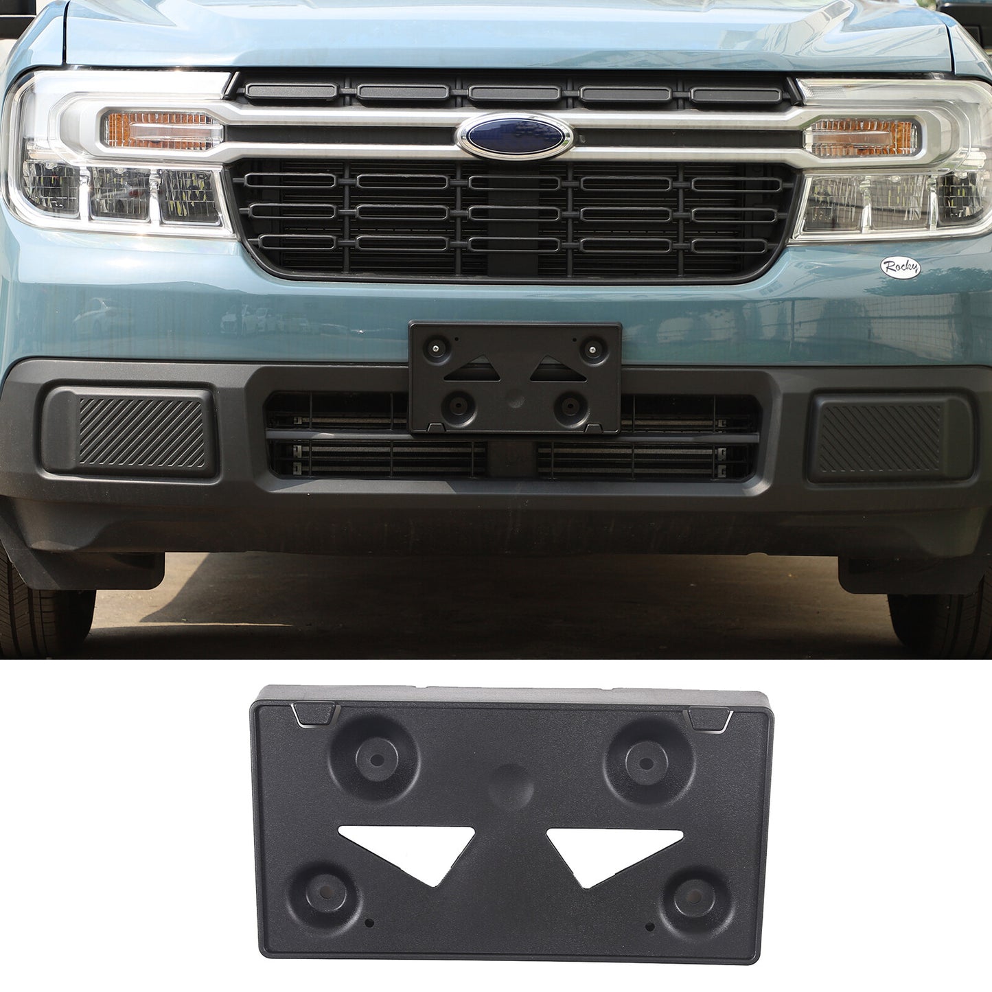 Matte black steering wheel button frame trim for Toyota Tacoma/Tundra 2016 - 2022