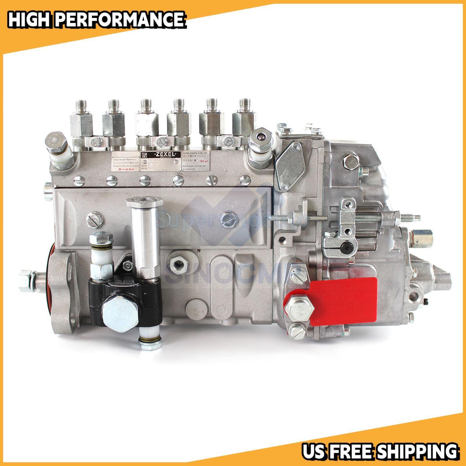 6D102 Fuel Injection Pump For Komatsu PC200 101609-3321 101061-9990 6735-71-1450