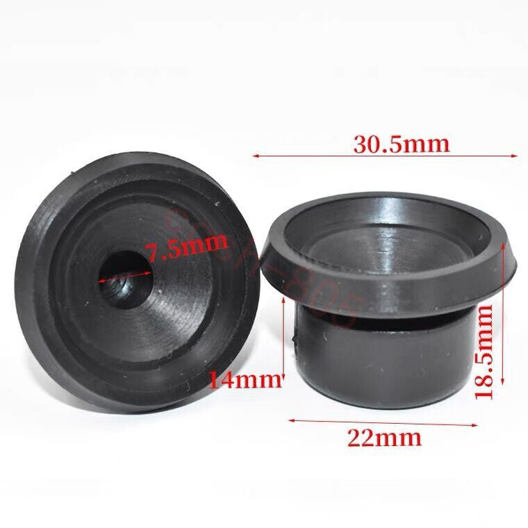 5 Pcs Car Engine Cover Rubber Grommet Bush Bump Stop for Nissan Q