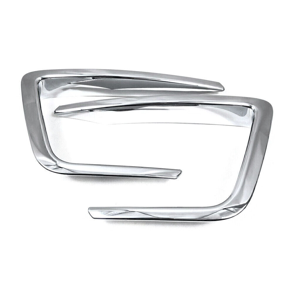 2X Chrome Front Fog Light Cover Molding Trims  for ford  Expedition 2018-2020 19