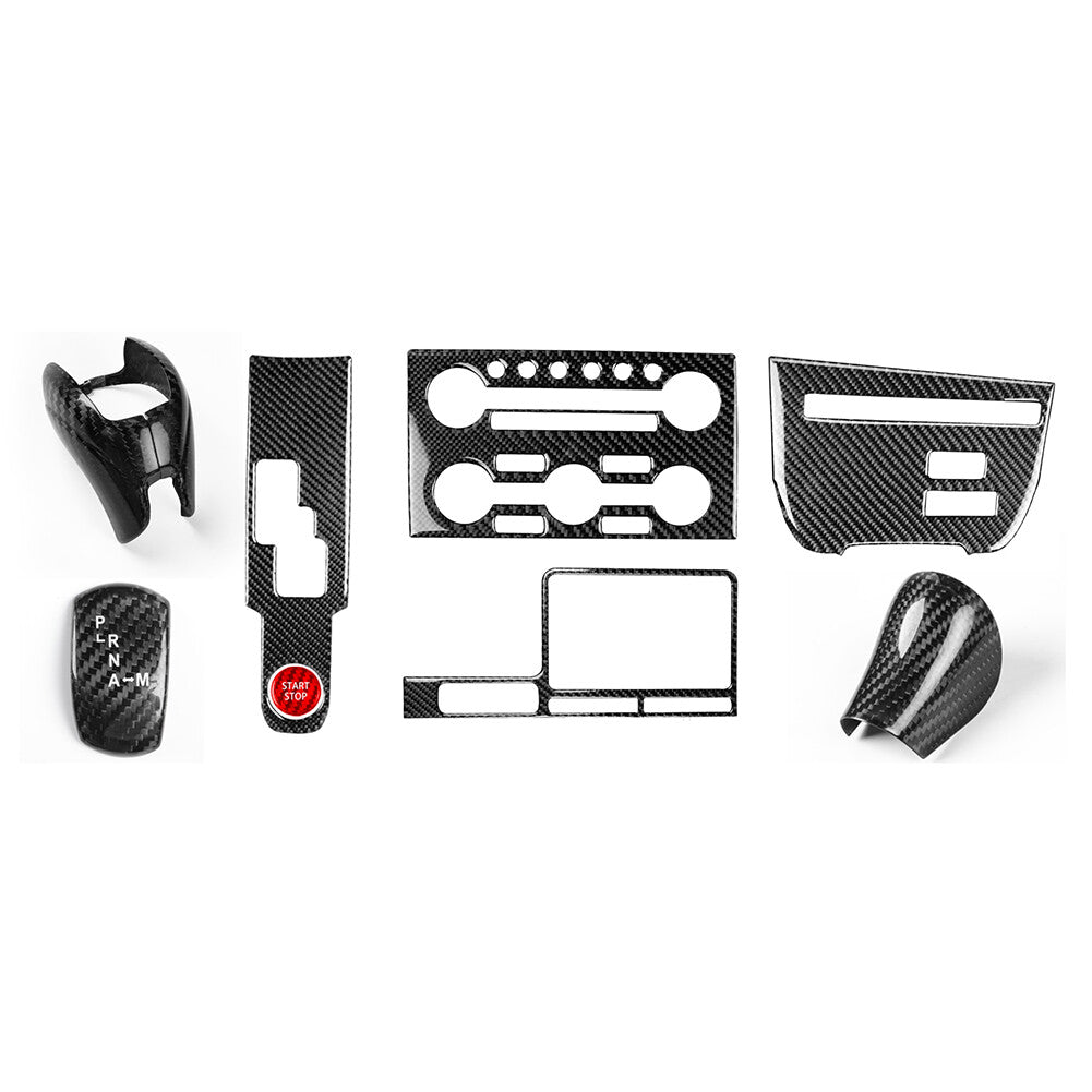 9Pcs Center Console Gear Shift Panel Decoration Cover Trim FITS for Nissan GTR R35