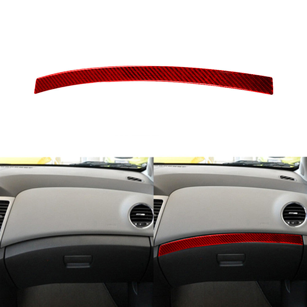 Carbon Fiber Interior Headlight Switch Button Cover Trim For W211 v