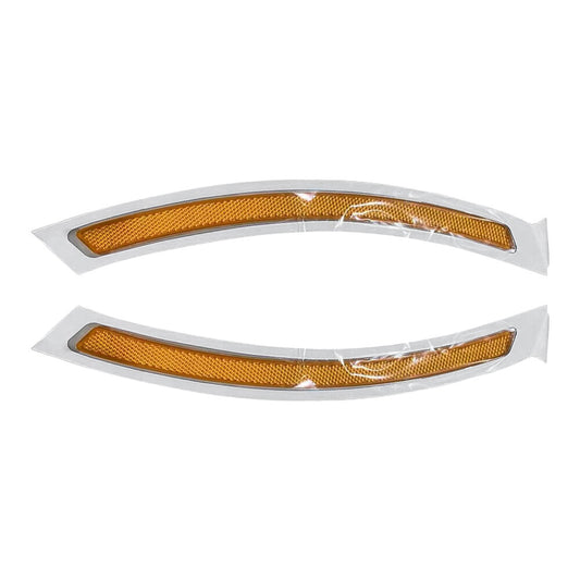 2X For 2015-2018 X6 F16 F86 Front Left+Right Bumper Reflector Side Marker Light Q