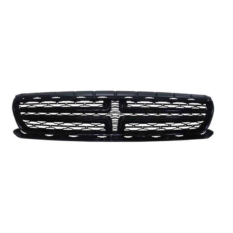 Replacement Front Upper Bumper Grill Grille Glossy Black for Dodge Charger 15-20 n