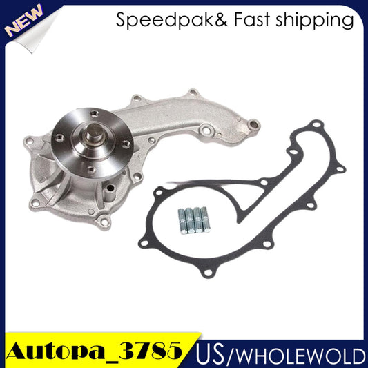 Water Pump for Toyota 4RUNNER Tacoma 2.7L DOHC 16V 2TRFE 2005-2016 Warranty