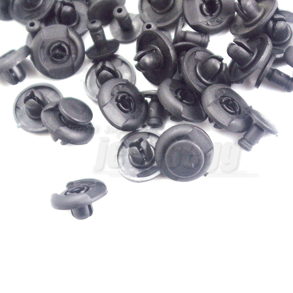 30x Fender Splash Shield Push Rivet Fastener Retainer Pin Clips for Toyota for Mazda Q