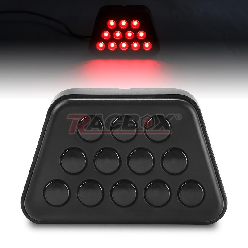 F1 Style Flash 12 LED Brake Light Third Rear Stop Tail Warning Pilot Fog Lamp
